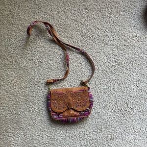 Crossbody owl purse